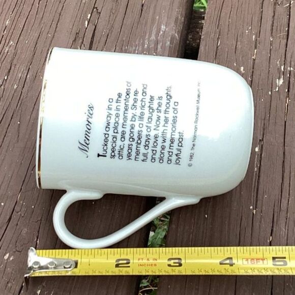 Norman Rockwell Museum Coffee‎ Mugs Set of 2 Bedtime & Memories Artwork - Picture 5 of 5